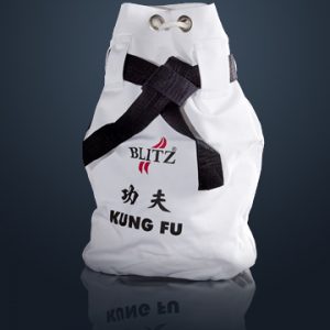 White Kung Fu Duffle Bag